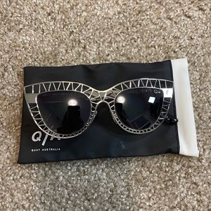Quay Steel Cat Sunnies